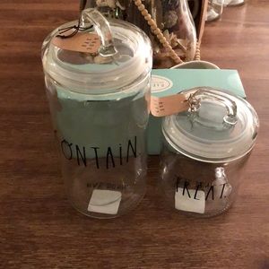 Rae Dunn-contain and treat jars